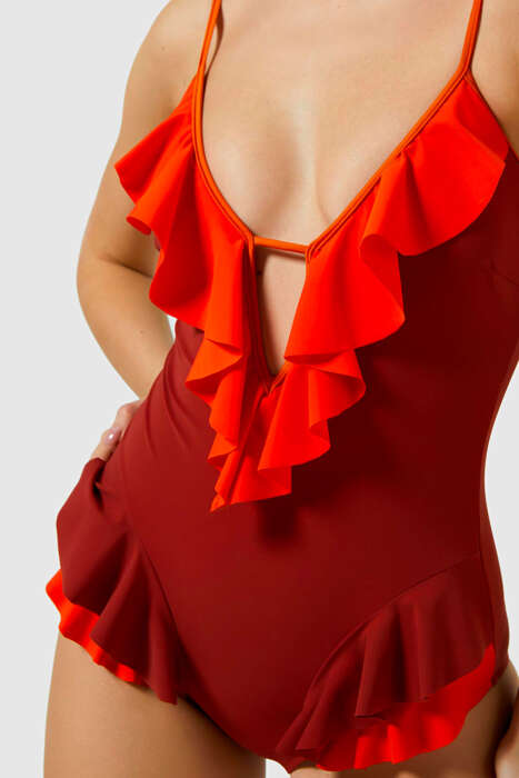 Ayyıldız 5006 Kiremit Farbelalı Mayo - 3