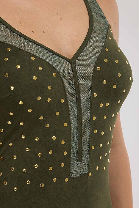 Ayyıldız 5145 Haki V Yaka Mayo - 2