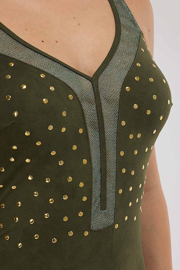 Ayyıldız 5145 Haki V Yaka Mayo - 2