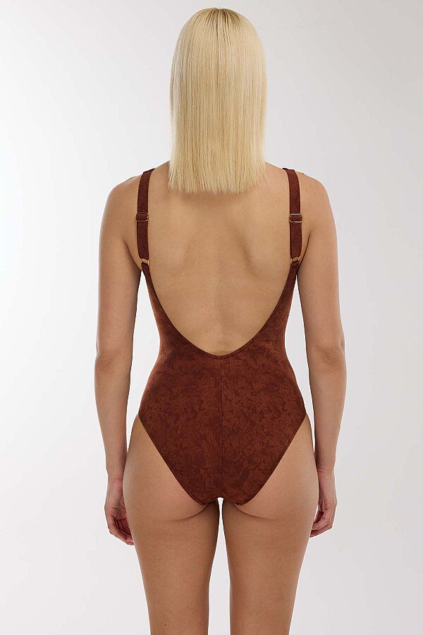 Ayyıldız 5145 Kahverengi V Yaka Mayo - 3