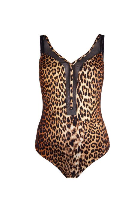 Ayyıldız 5204 Kahverengi Leopar Mayo - 4