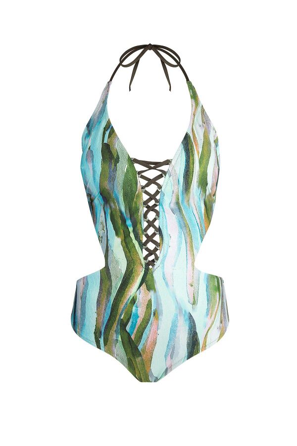 Ayyıldız 5209 Yeşil V Yaka Mayokini - 4