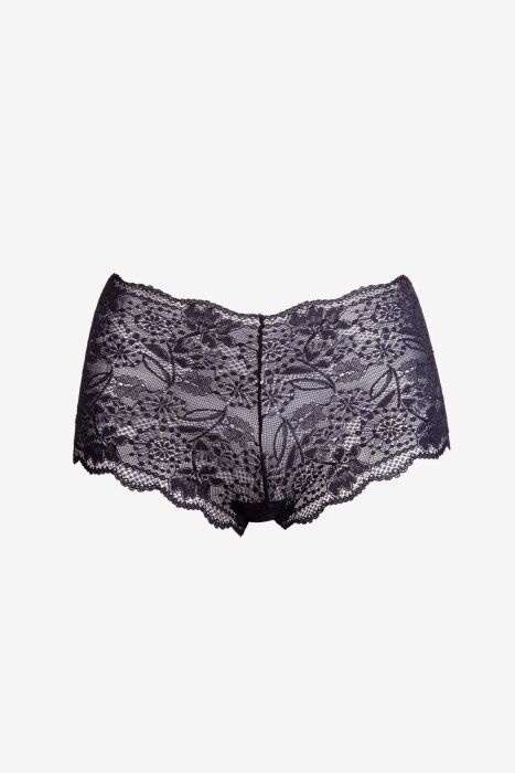 Ayyıldız 5280 Siyah Dantelli Boxer Külot - 1