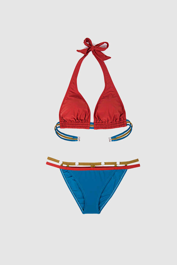 Ayyıldız 5412 Petrol Yeşili Bikini Takımı - 5