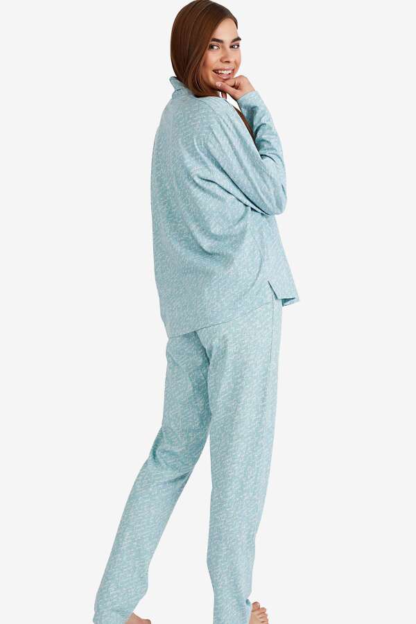 54124 Mavi Pijama Takımı - 2