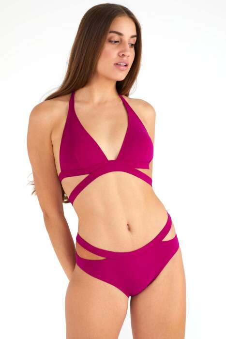 Ayyıldız 3402 Fuşya Bikini Takımı - 1