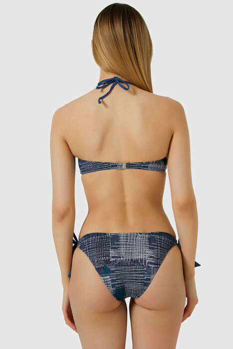 Ayyıldız 5501 Mor Straplez Bikini Takımı - 2