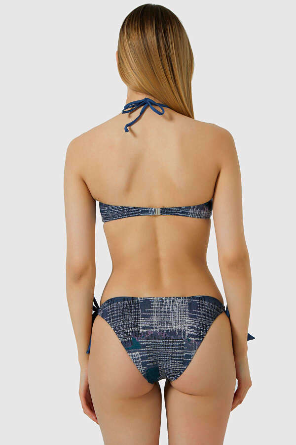 Ayyıldız 5501 Mor Straplez Bikini Takımı - 2