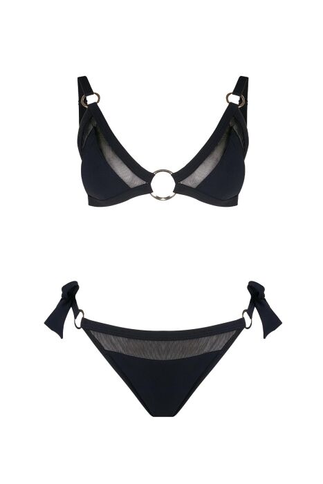 Ayyıldız 5702 Siyah Kapsız Bikini Takımı - 4