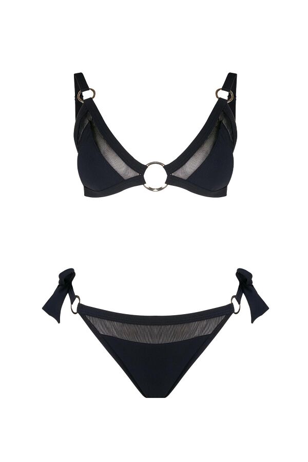 Ayyıldız 5702 Siyah Kapsız Bikini Takımı - 4