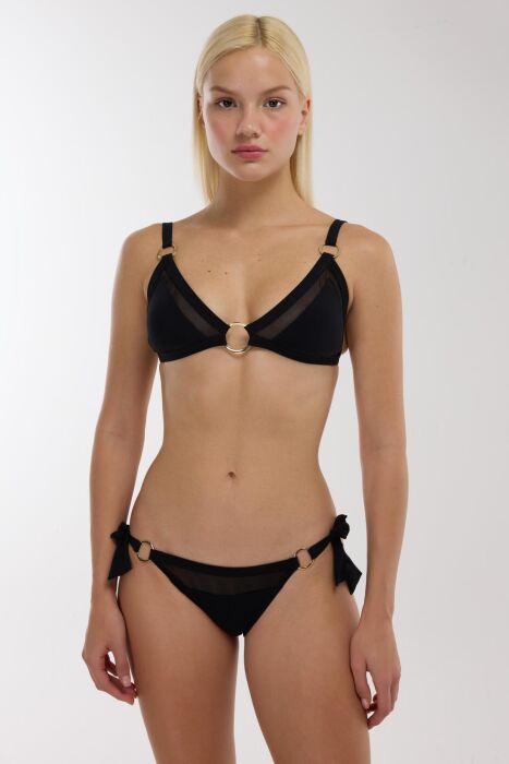 Ayyıldız 5702 Siyah Kapsız Bikini Takımı - 1