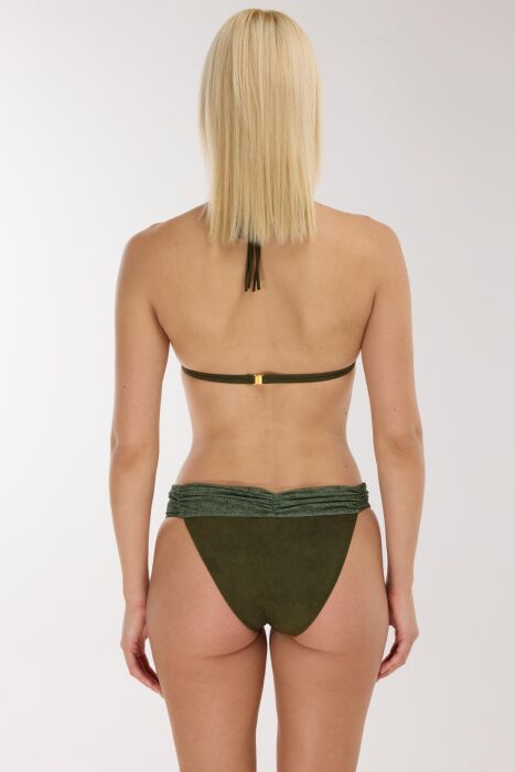 Ayyıldız 5704 Haki Üçgen Bikini Takımı - 3