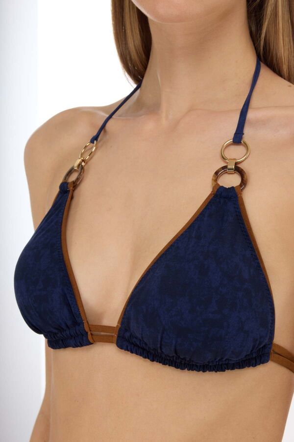 Ayyıldız 5706 Lacivert Üçgen Bikini Takımı - 3