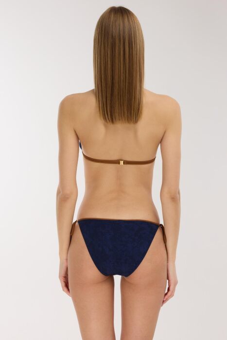 Ayyıldız 5706 Lacivert Üçgen Bikini Takımı - 4