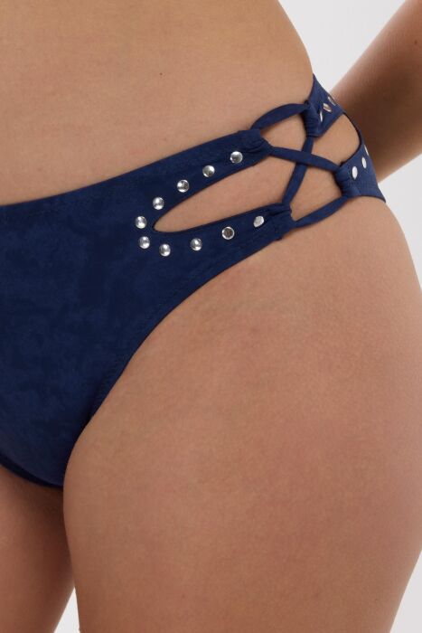 Ayyıldız 5707 Lacivert Büstiyer Bikini Takımı - 4