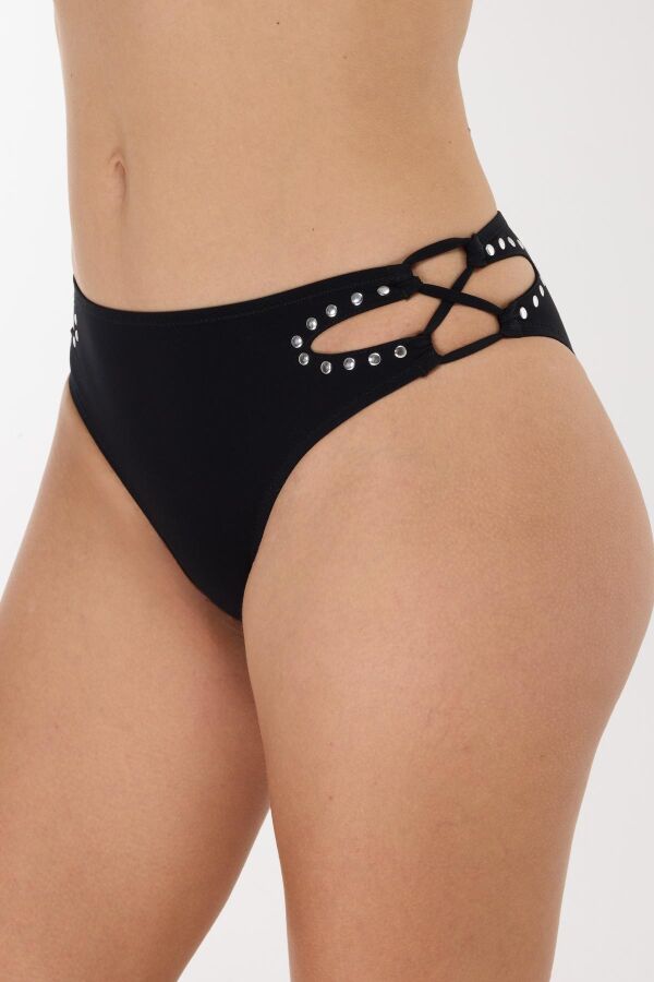 Ayyıldız 5707 Siyah Büstiyer Bikini Takımı - 3