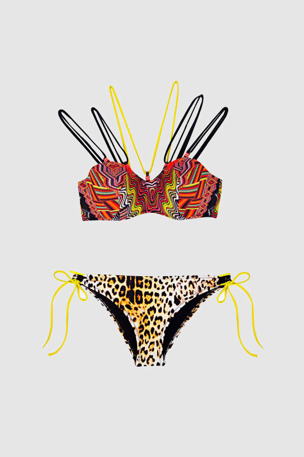 Ayyıldız 5516 Leopar Bikini Takımı - 3