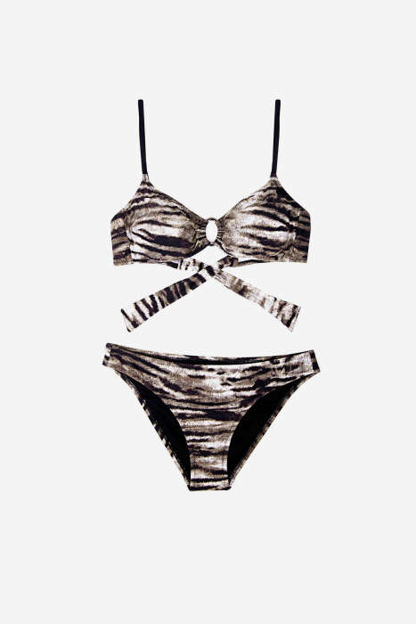 Ayyıldız 5530 Siyah Bikini Takımı - 4