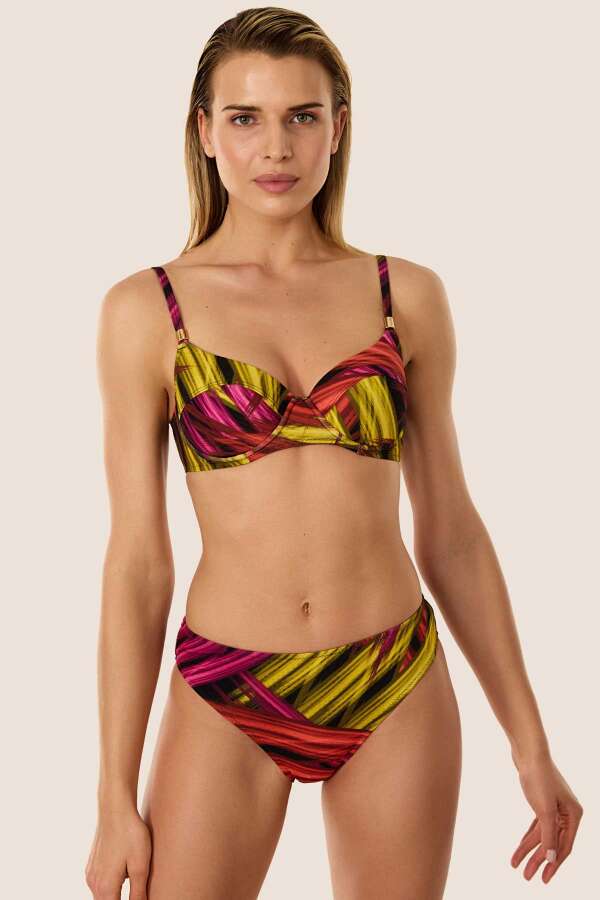 Ayyıldız 5534 Fuşya Bikini Takımı - 1