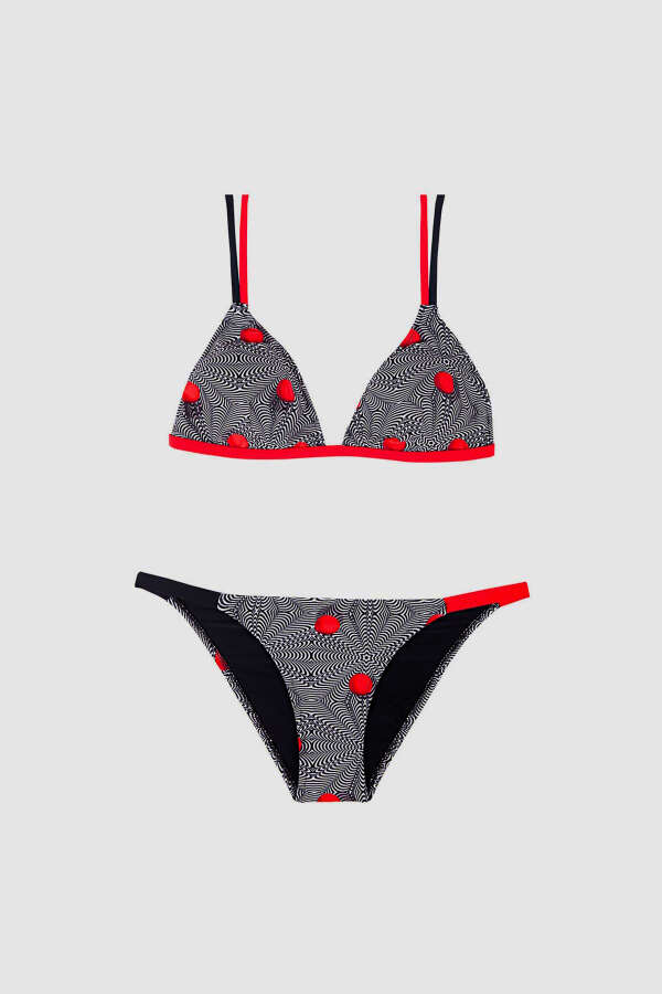 Ayyıldız 5551 Siyah Bikini Takımı - 4