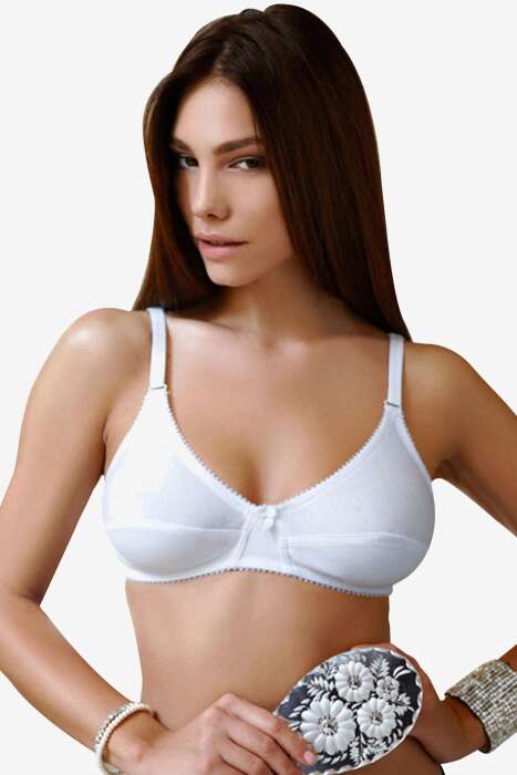 Ayyıldız 556 Beyaz Sütyen 3'lü Paket - 2