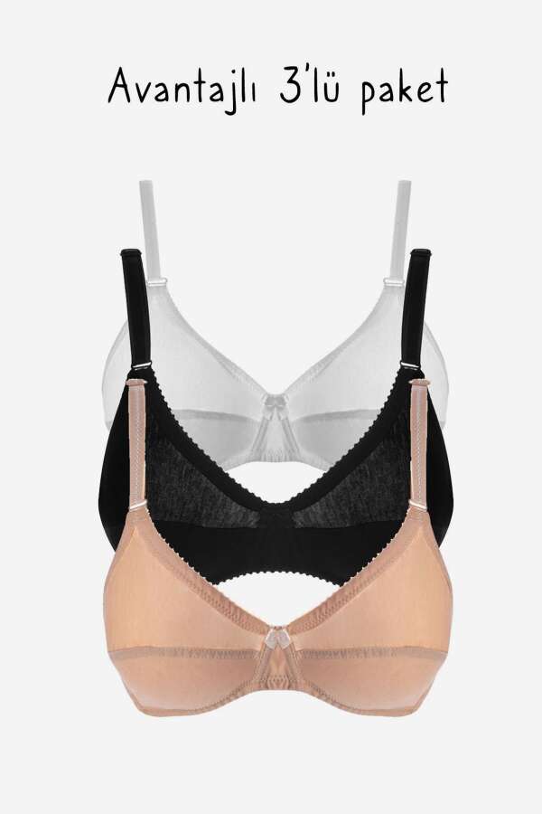 Ayyıldız 556 Sütyen 3'lü Paket - 1