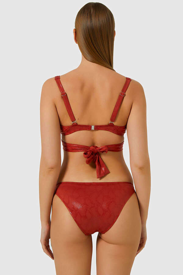 Ayyıldız 4621 Parlak Koral Bikini Takımı - 3