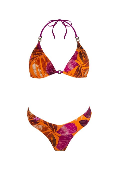 Ayyıldız 5600 Pembe Turuncu Bikini Takımı - 4