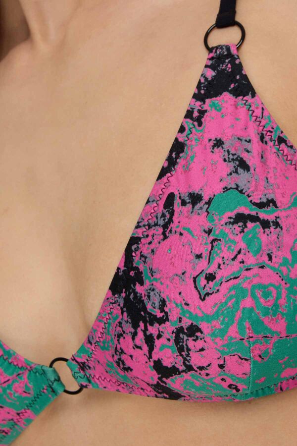 Ayyıldız 5603 Yeşil Pembe Bikini Takımı - 2