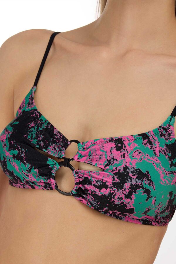 Ayyıldız 5604 Yeşil Pembe Bikini Takımı - 2