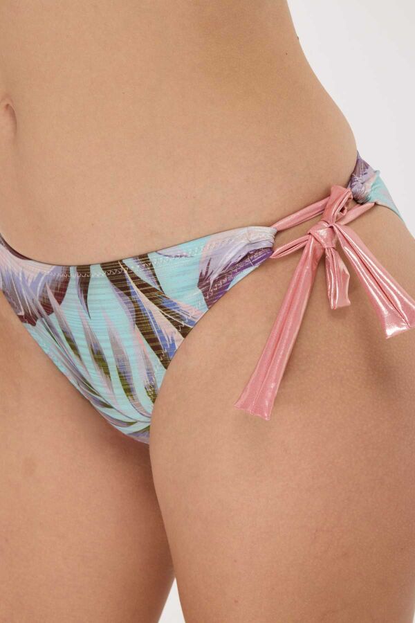 Ayyıldız 5610 Mavi Pembe Üçgen Bikini Takımı - 3