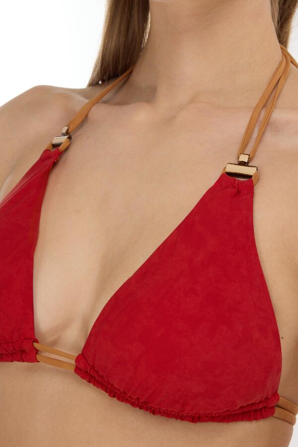 Ayyıldız 5613 Koral Üçgen Bikini Takımı - 2