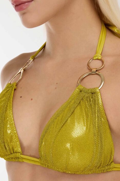 Ayyıldız 5616 Parlak Sarı Bikini Takımı - 2