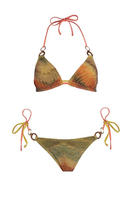 Ayyıldız 5631 Yeşil Üçgen Bikini Takımı - 4