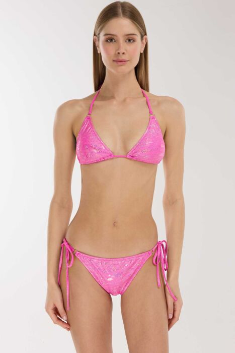 Ayyıldız 5638 Parlak Pembe Bikini Takımı - 1
