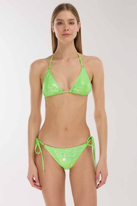 Ayyıldız 5638 Parlak Yeşil Bikini Takımı - 1