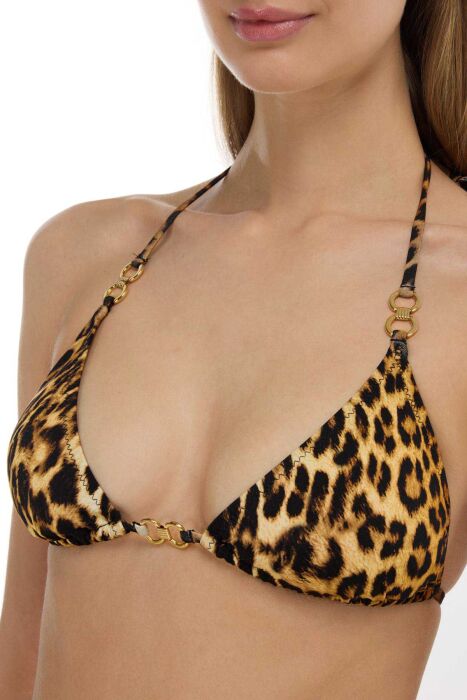 Ayyıldız 5640 Kahverengi Leopar Bikini Takımı - 2