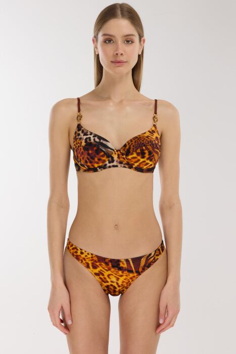 Ayyıldız 5642 Leopar Desenli Bikini Takımı - 1