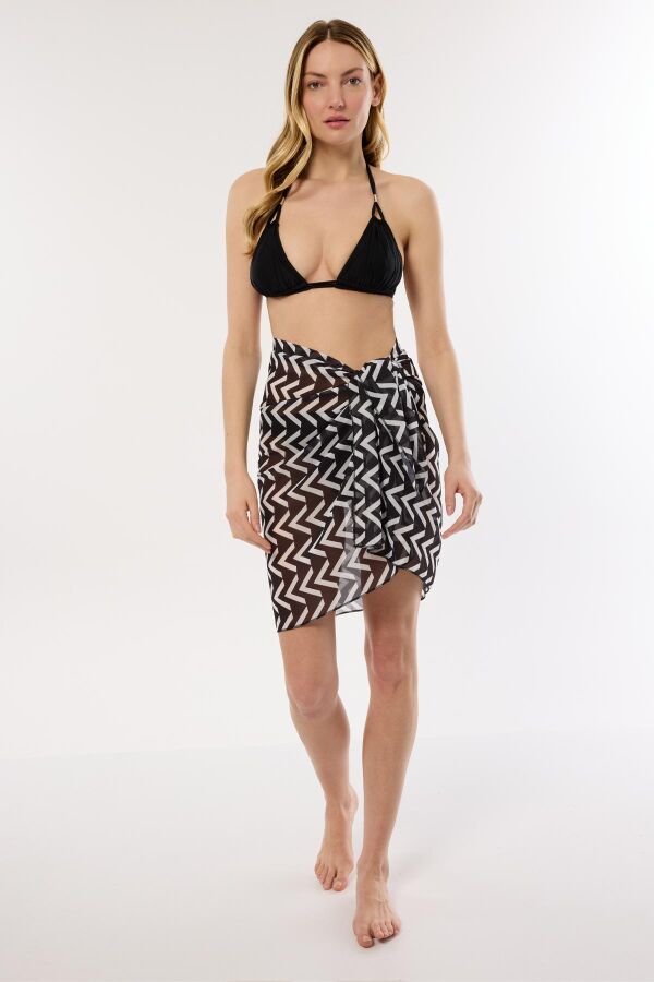 Ayyıldız 5811 Zigzag Desenli Pareo - 1