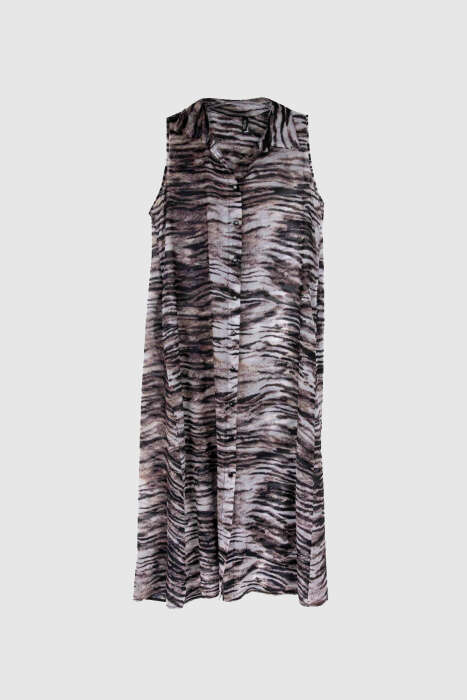 Ayyıldız 5816 Siyah Plaj Elbisesi - 4