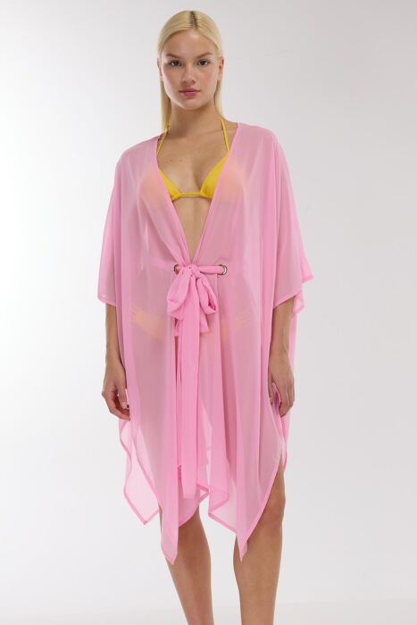 Ayyıldız 5905 Pembe Plaj Elbisesi - 2