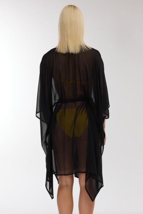 Ayyıldız 5905 Siyah Plaj Elbisesi - 3