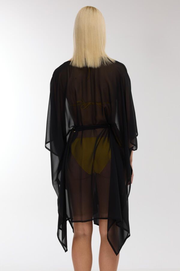 Ayyıldız 5905 Siyah Plaj Elbisesi - 3