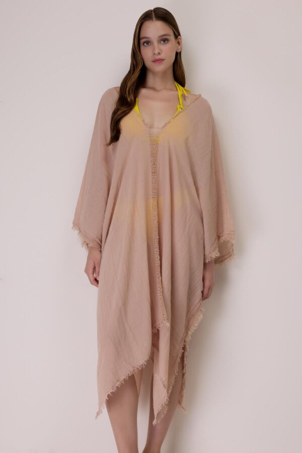 Ayyıldız 5911 Kahve Plaj Elbisesi - 2