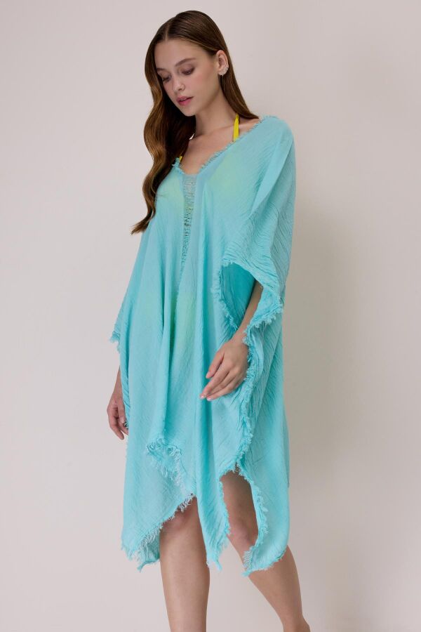 Ayyıldız 5911 Mavi Plaj Elbisesi - 2