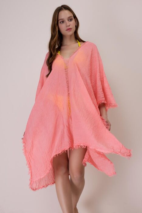 Ayyıldız 5911 Somon Plaj Elbisesi - AYYILDIZ (1)