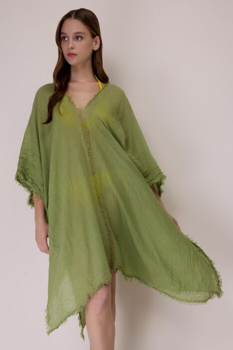 Ayyıldız 5911 Yeşil Plaj Elbisesi - AYYILDIZ (1)