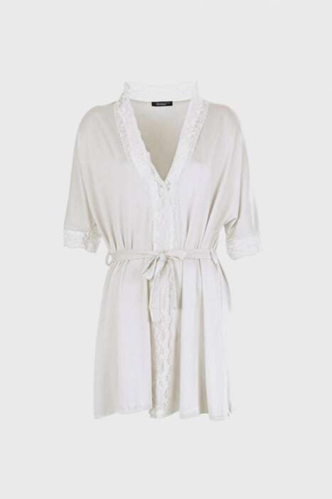 Ayyıldız 59441 Ekru Penye Sabahlık - 3