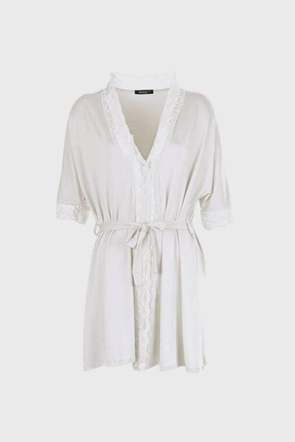 Ayyıldız 59441 Ekru Penye Sabahlık - 3