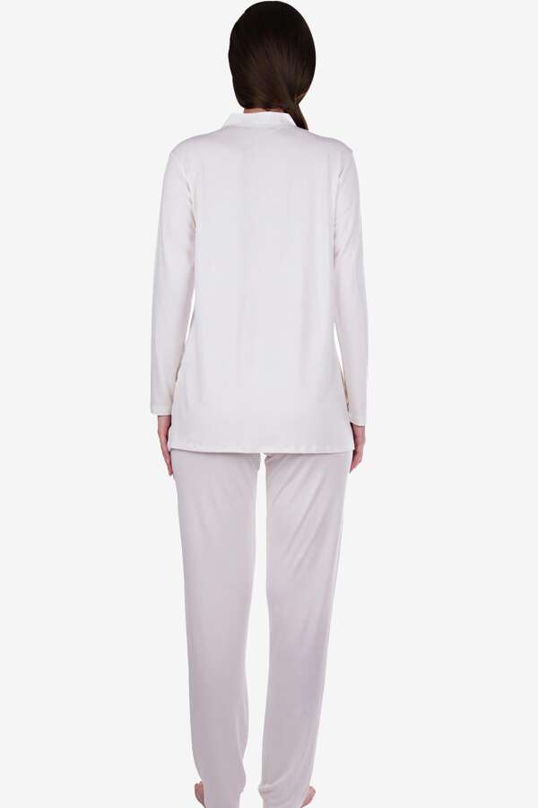 Ayyıldız 59469 Ekru Pijama Takımı - 2